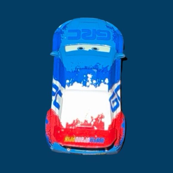 Disney Pixar Raoul ÇaRoule Die Cast Grand Prix Cars 2 Movie A32 - Picture 3 of 8